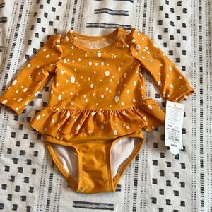 Cat & Jack 0-3mo 2pc swimsuit